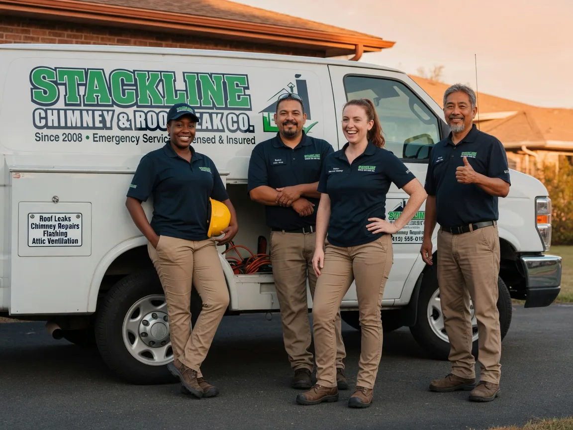 Chimney flashing repair company in Portage, MI